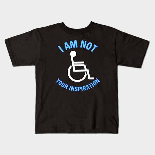 Not Your Inspiration Kids T-Shirt by PorcelainRose